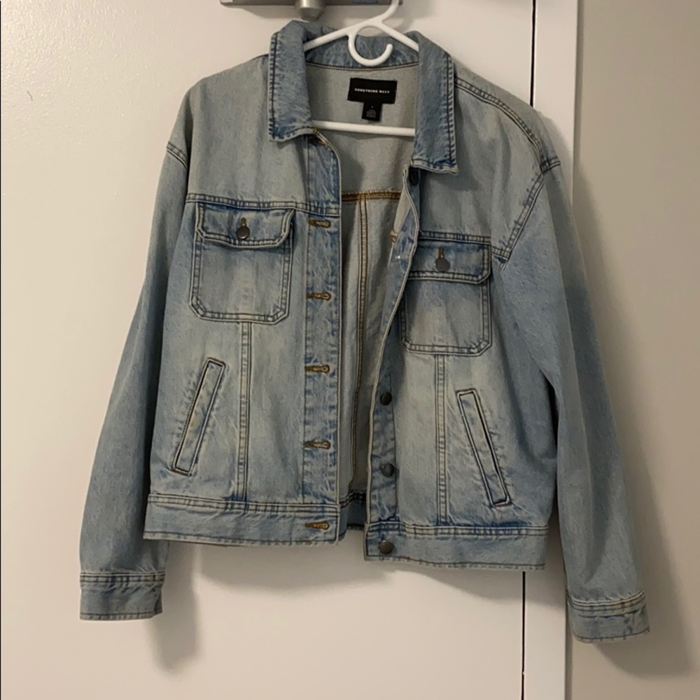 Something Navy Denim Jacket
